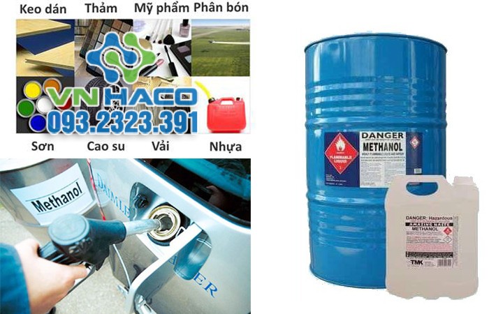 Hóa chất Methanol được ứng dụng phổ biến trong sản xuất, có thể thay thế xăng