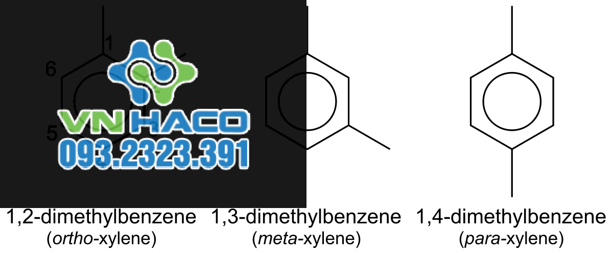Các đồng phân của xylene