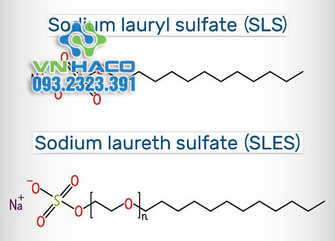 Đặc điểm cấu tạo phân tử của Sodium lauryl sulfate