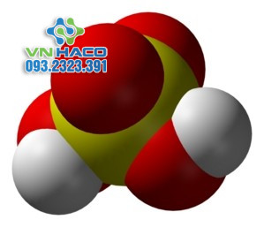 Mô hình phân tử H2SO4