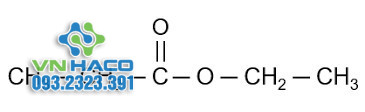 Công thức cấu tạo của Etyl propionat