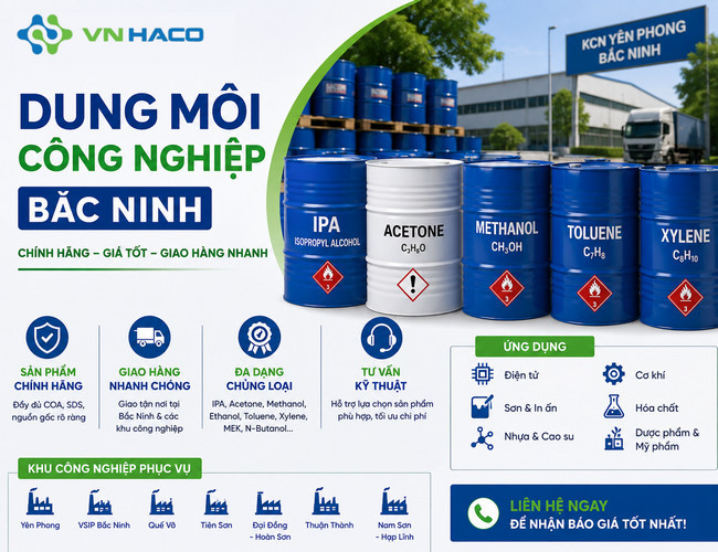 Dung moi cong nghiep tai bac ninh