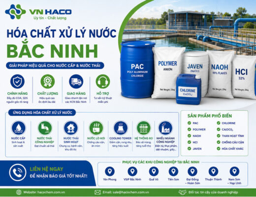 mua hóa chất xử lý nước tại Bắc Ninh