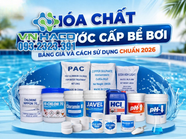 cac loai hoa chat xu ly nuoc be boi
