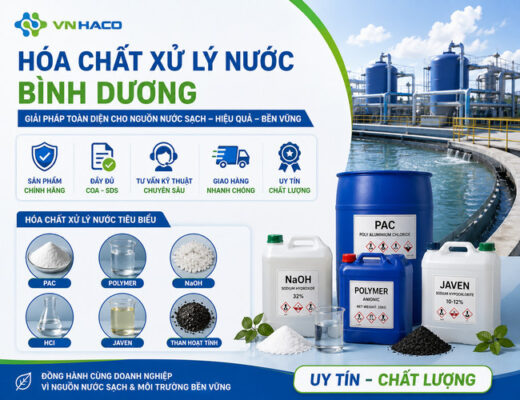Hoa chat xu lý nuoc binh duong