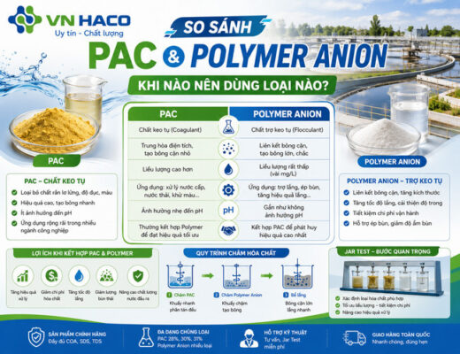 So Sánh PAC Và Polymer Anion: Khi Nào Nên Dùng Loại Nào?